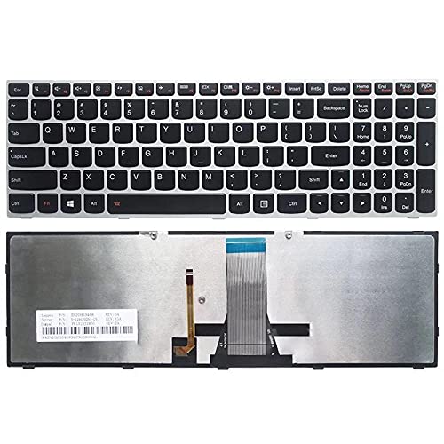 WISTAR Laptop Keyboard Compatible for Lenovo Ideapad G50-30 G50-45 G50-80 G50-70 G50-75 B50-30 G50-70m Z50-70 Z50-75 Z70-80 with BACKLITE